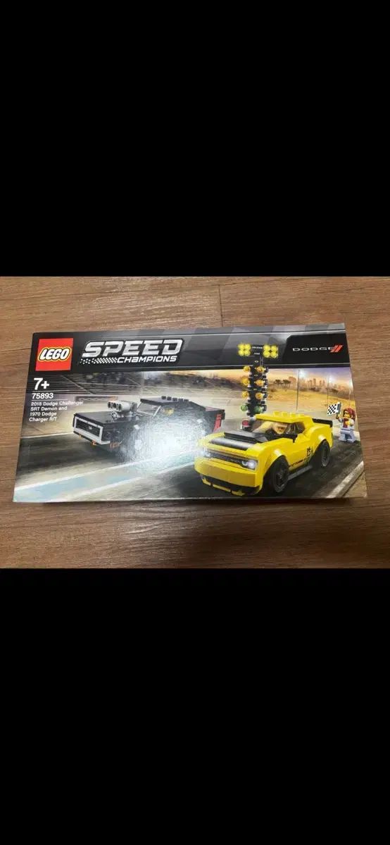 廃盤 LEGOブロック 75893 2018 ダッジ チャレンジャー SRT デーモンゴー