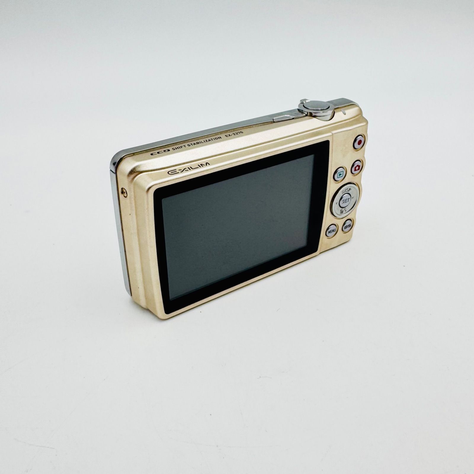 ⑸ CASIO EXILIM EX-Z270 GD ゴールド 元箱•取説付き - メルカリ