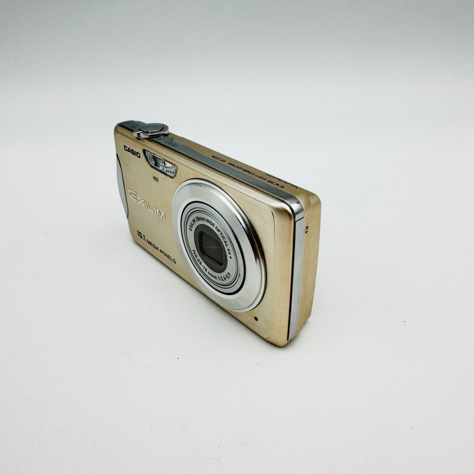⑸ CASIO EXILIM EX-Z270 GD ゴールド 元箱•取説付き - メルカリ