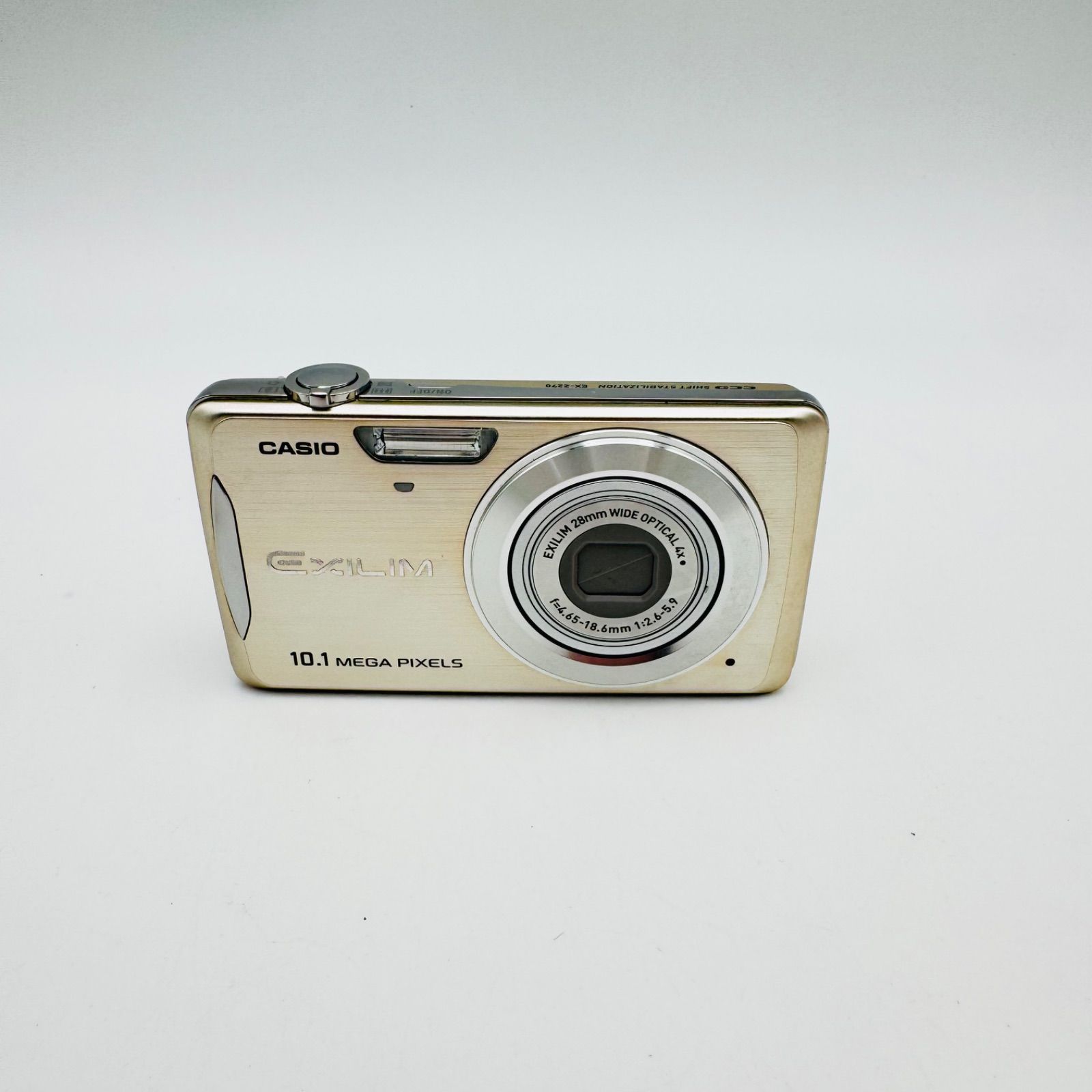 ⑸ CASIO EXILIM EX-Z270 GD ゴールド 元箱•取説付き - メルカリ