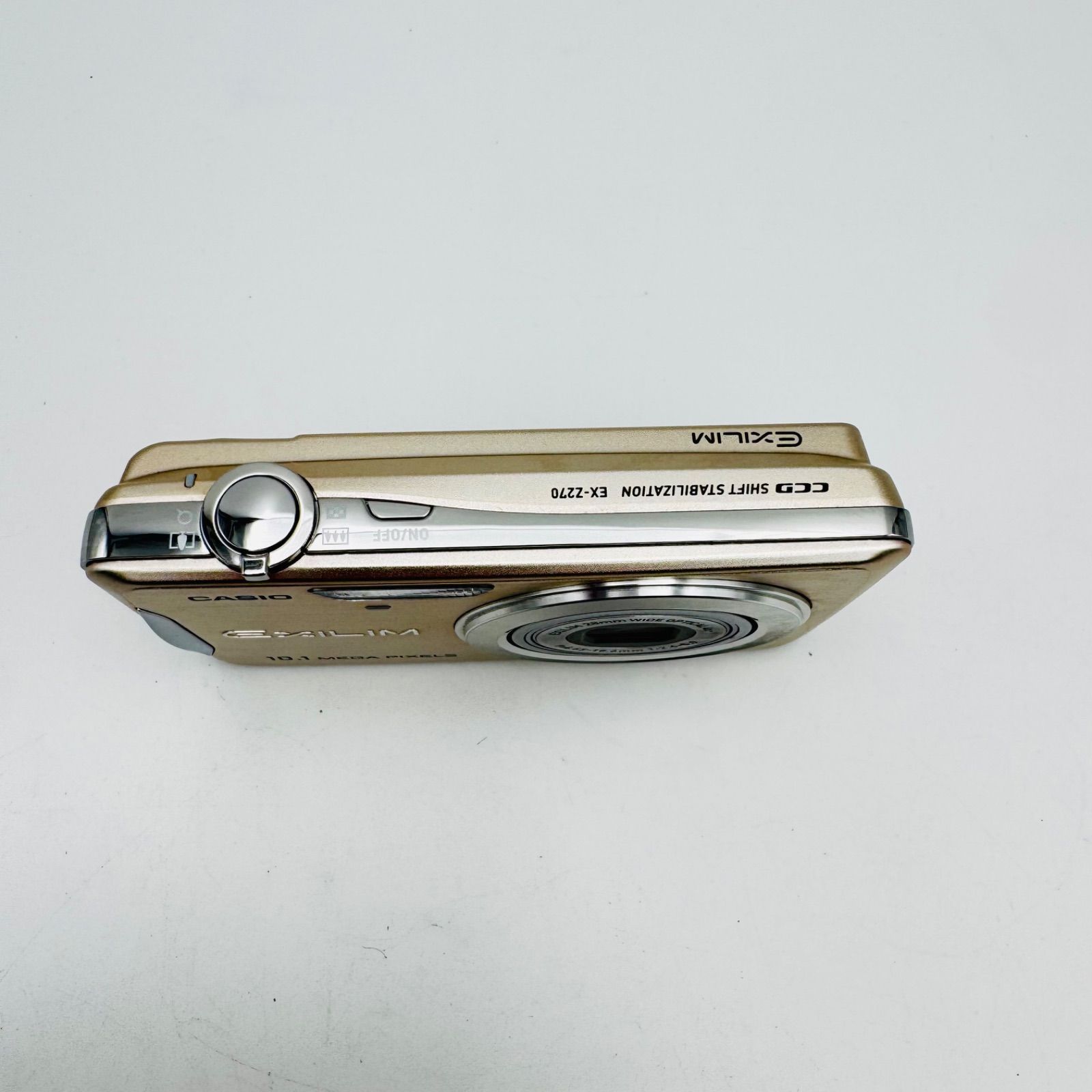 ⑸ CASIO EXILIM EX-Z270 GD ゴールド 元箱•取説付き - メルカリ