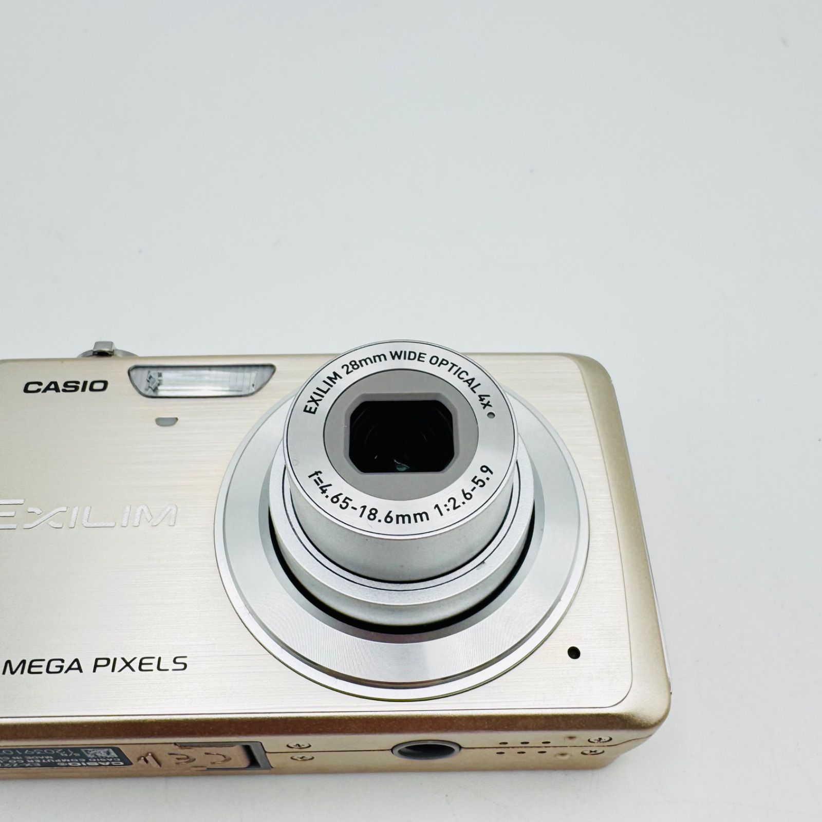⑸ CASIO EXILIM EX-Z270 GD ゴールド 元箱•取説付き - メルカリ
