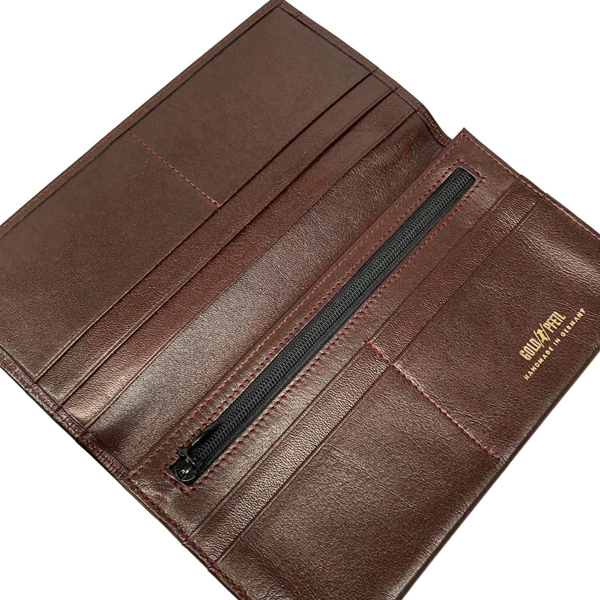 GOLD/PFEIL ゴールドファイル ブラウンレザー 小物まとめ GOLD PFEIL(ゴールドファイル) 長財布 - ダークブラウン レザー - メルカリ