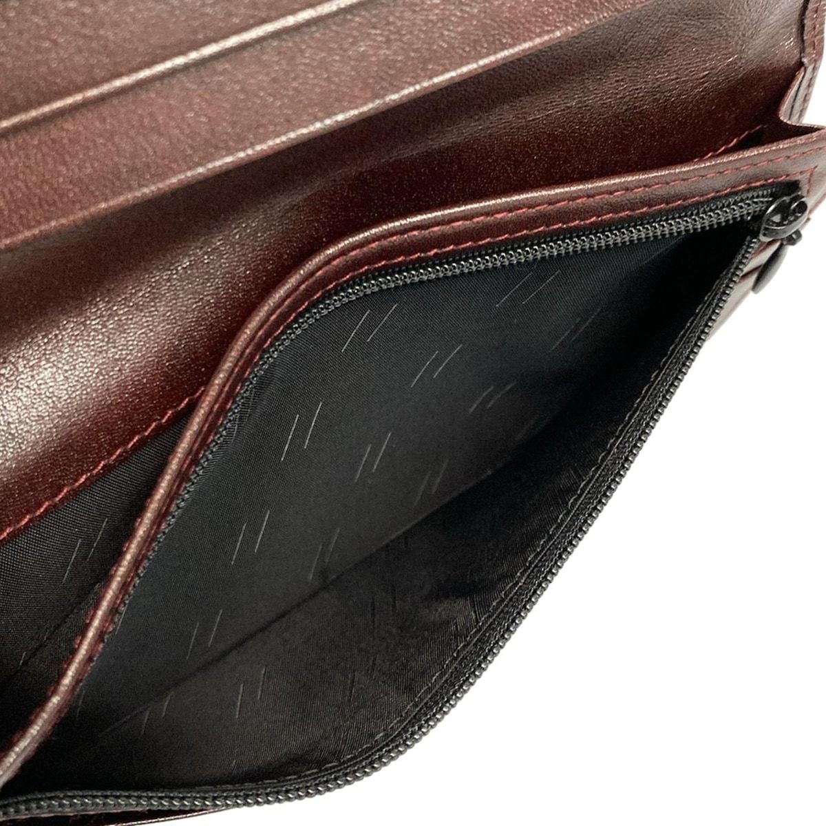 GOLD PFEIL(ゴールドファイル) 長財布 - ダークブラウン レザー - メルカリ