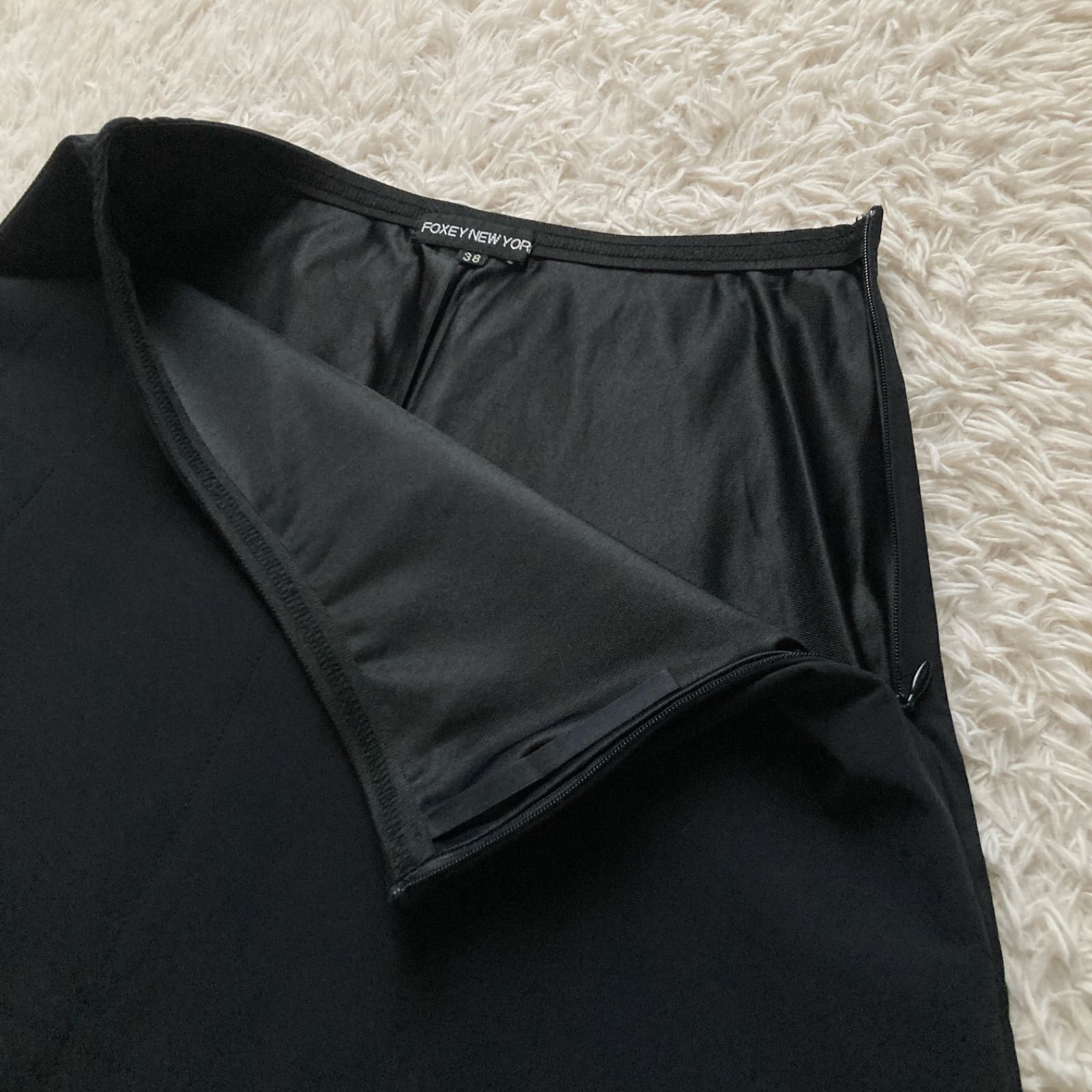 美品 フォクシーニューヨーク FOXEY NEW YORK 中綿 キルティング