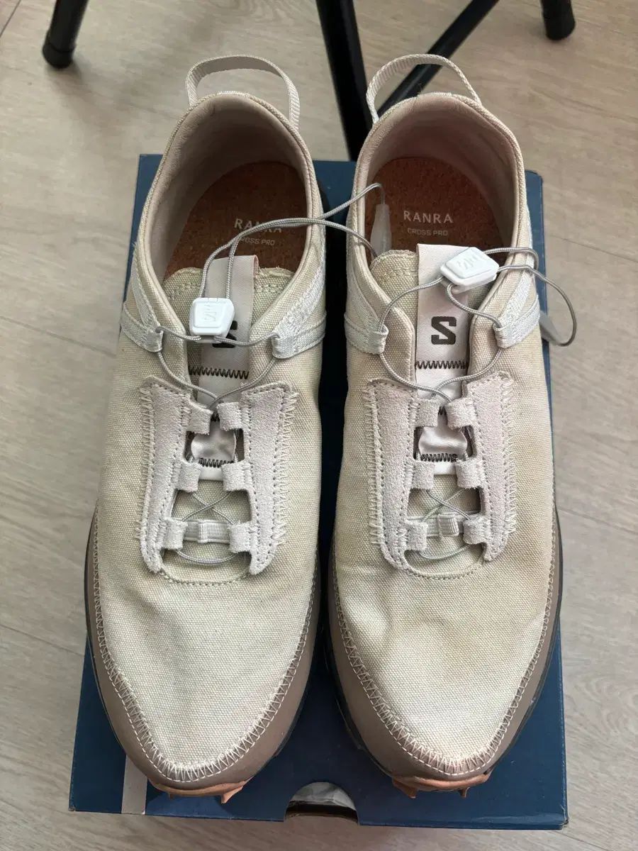 250 SALOMON x 鸞 Luan Cross Pro タートルダブ スニーカー