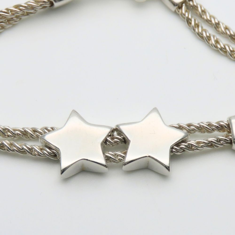 中古】 ティファニー ブレスレット スター シルバー925 約24.0g