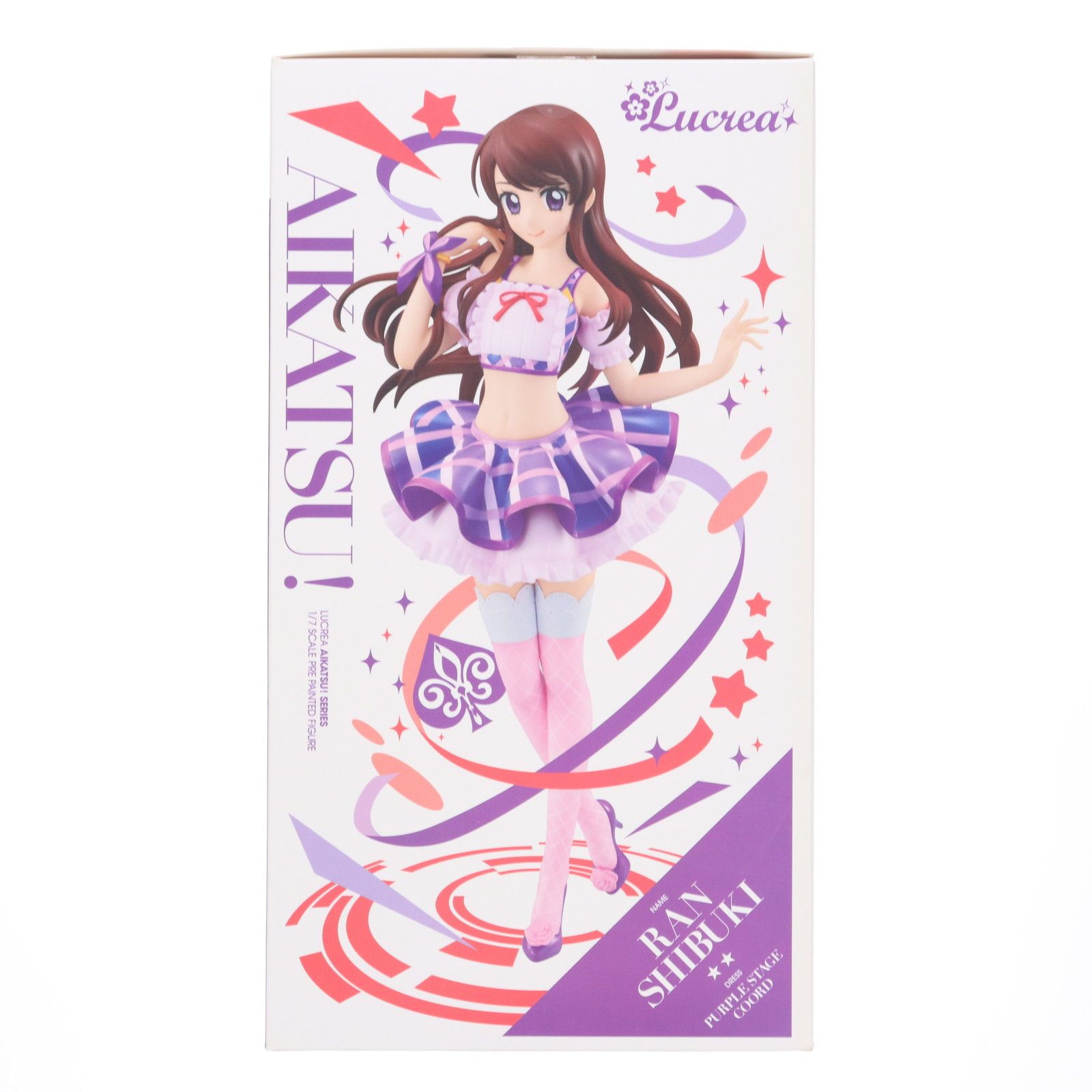 アイカツ! - 特典付属 Lucrea(ルクリア) 紫吹蘭(しぶきらん) パープルステージコーデ アイカツ! 1/7 完成品 フィギュア メガトレショップ&プレミアムバンダイ限定 メガハウス 特典付属 Lucrea(ルクリア) 紫吹蘭(しぶきらん) パープルステージ