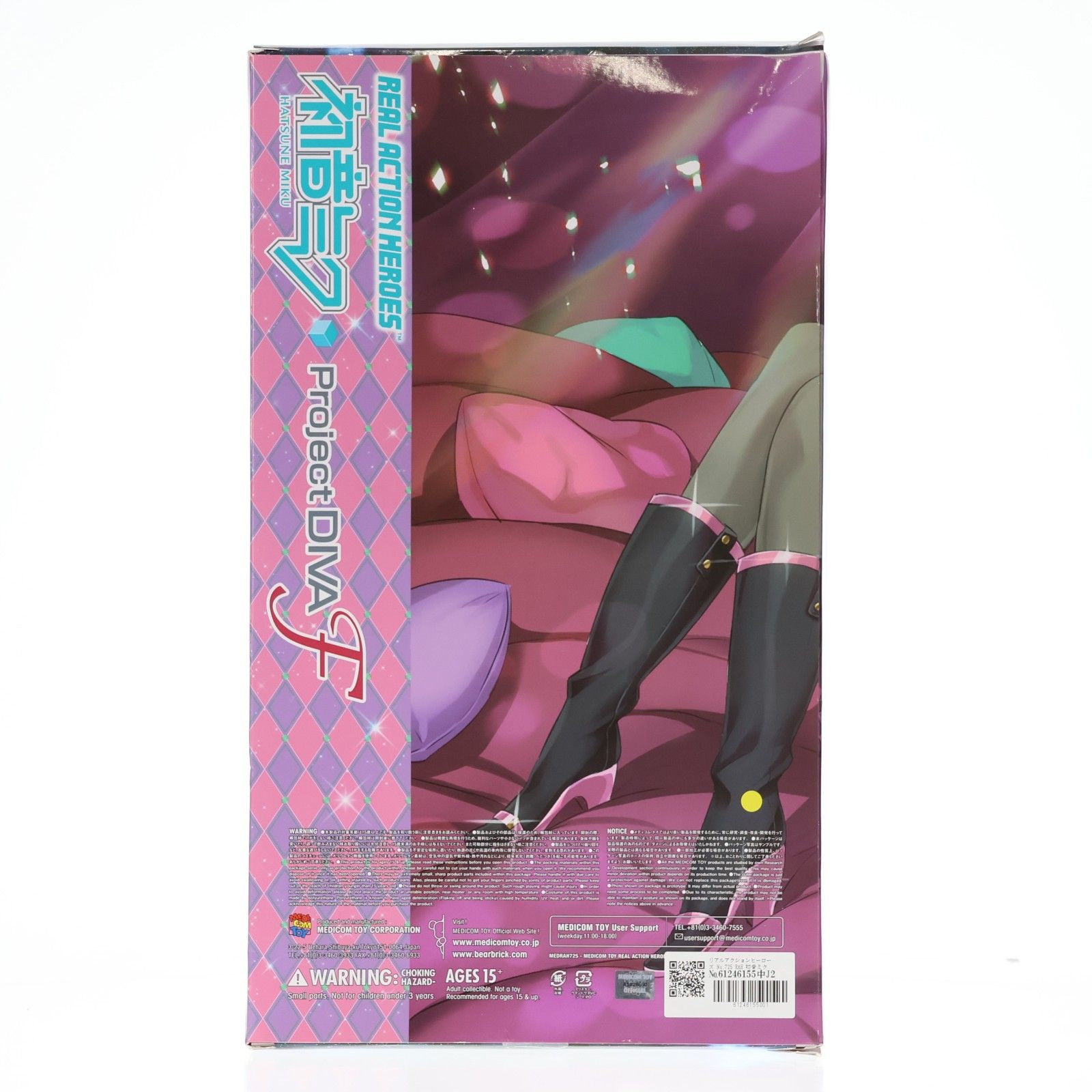 リアルアクションヒーローズ No.725 RAH 初音ミク -Project DIVA- F