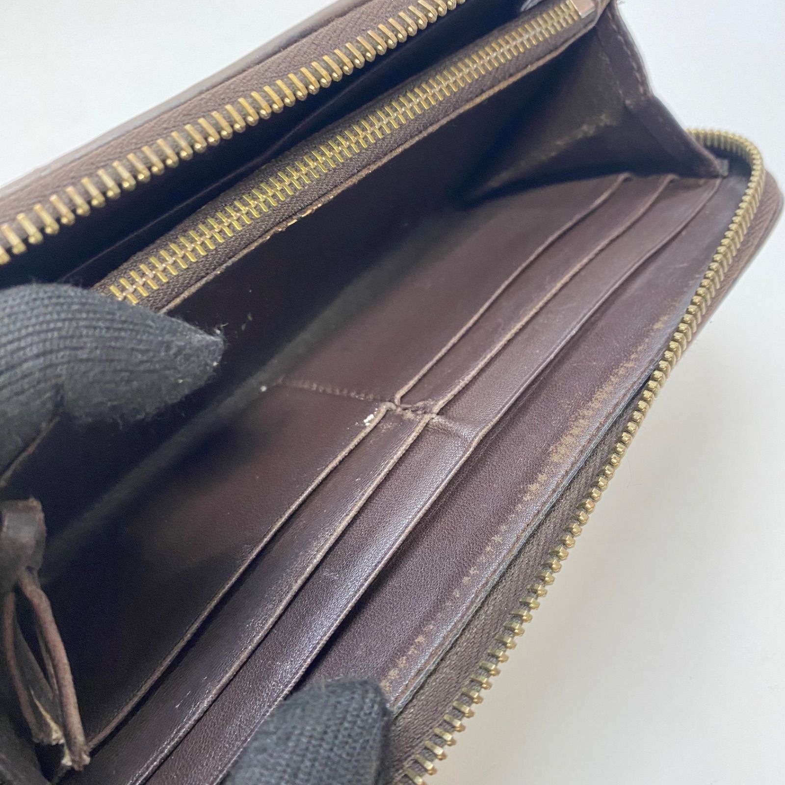 3287 BOTTEGA VENETA ボッテガヴェネタ 長財布 ラウンドファスナー 