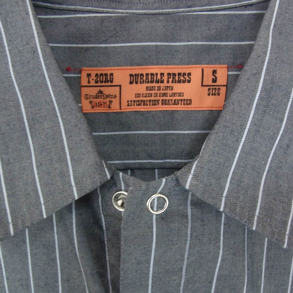 TENDERLOIN テンダーロイン 06SS T-STRIPE WORK SHT オーバルロゴ