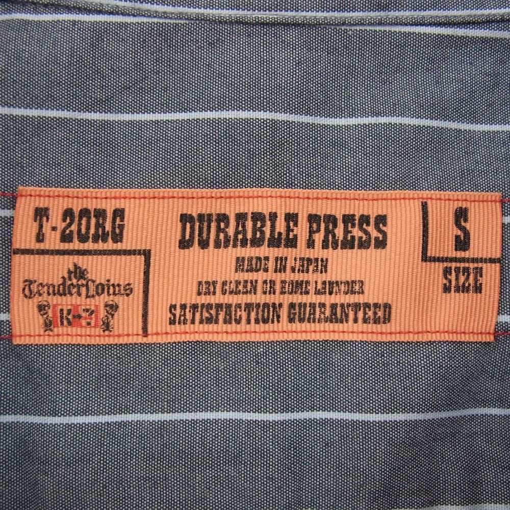 TENDERLOIN テンダーロイン 06SS T-STRIPE WORK SHT オーバルロゴ