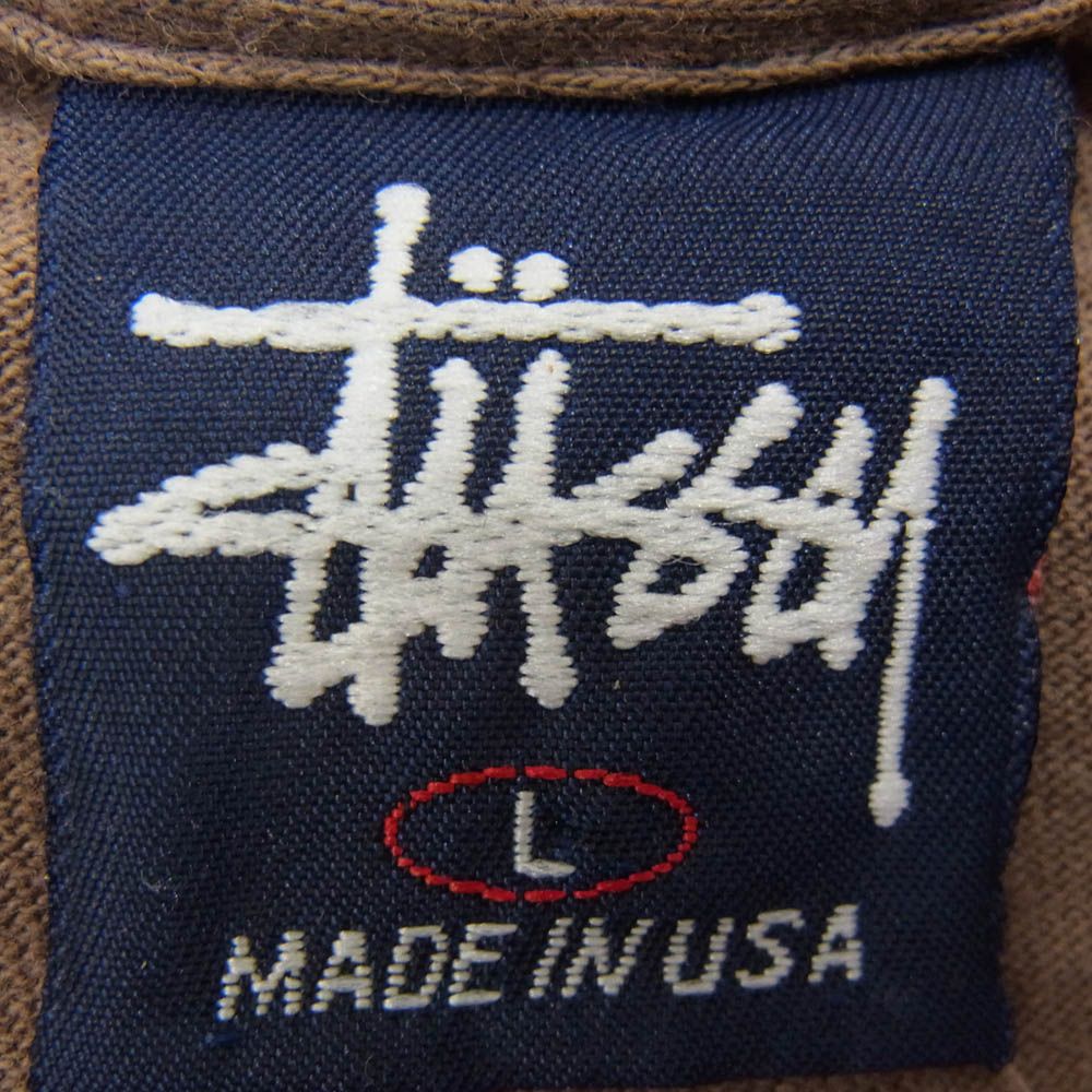 STUSSY ステューシー 90s OLD オールド USA製 紺タグ バックドラゴン