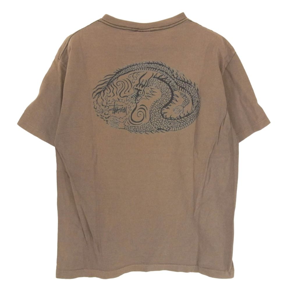 STUSSY ステューシー 90s OLD オールド USA製 紺タグ バックドラゴン