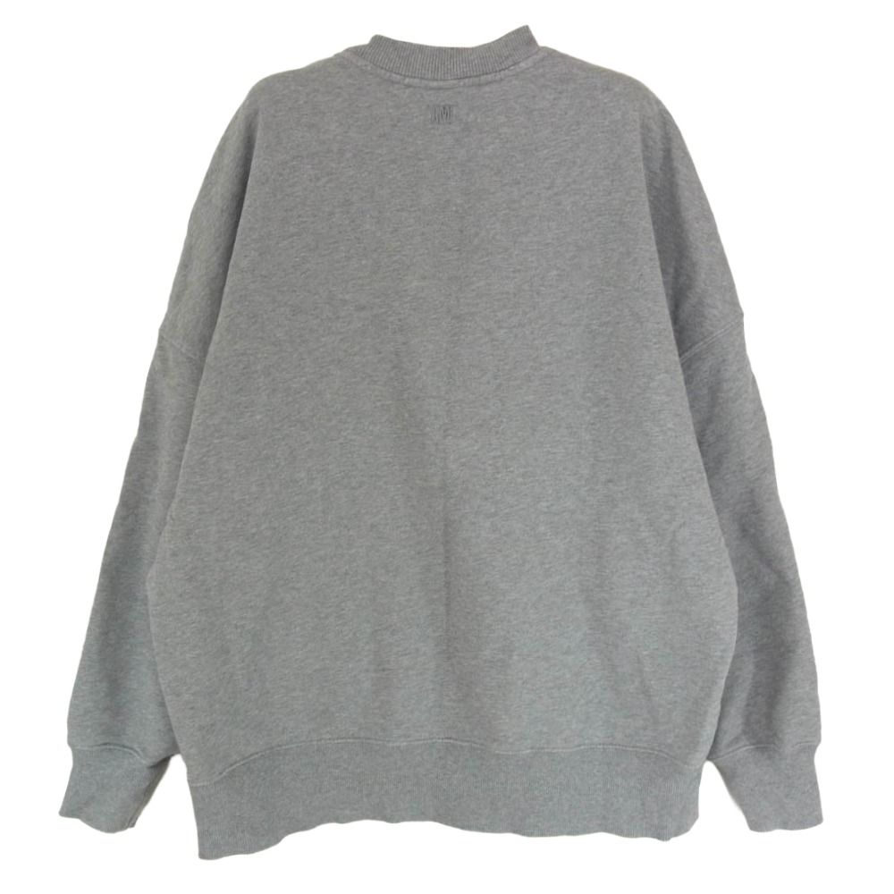 AMI PARIS アミパリス E22USW003.731 ロゴ刺繍 クルーネック