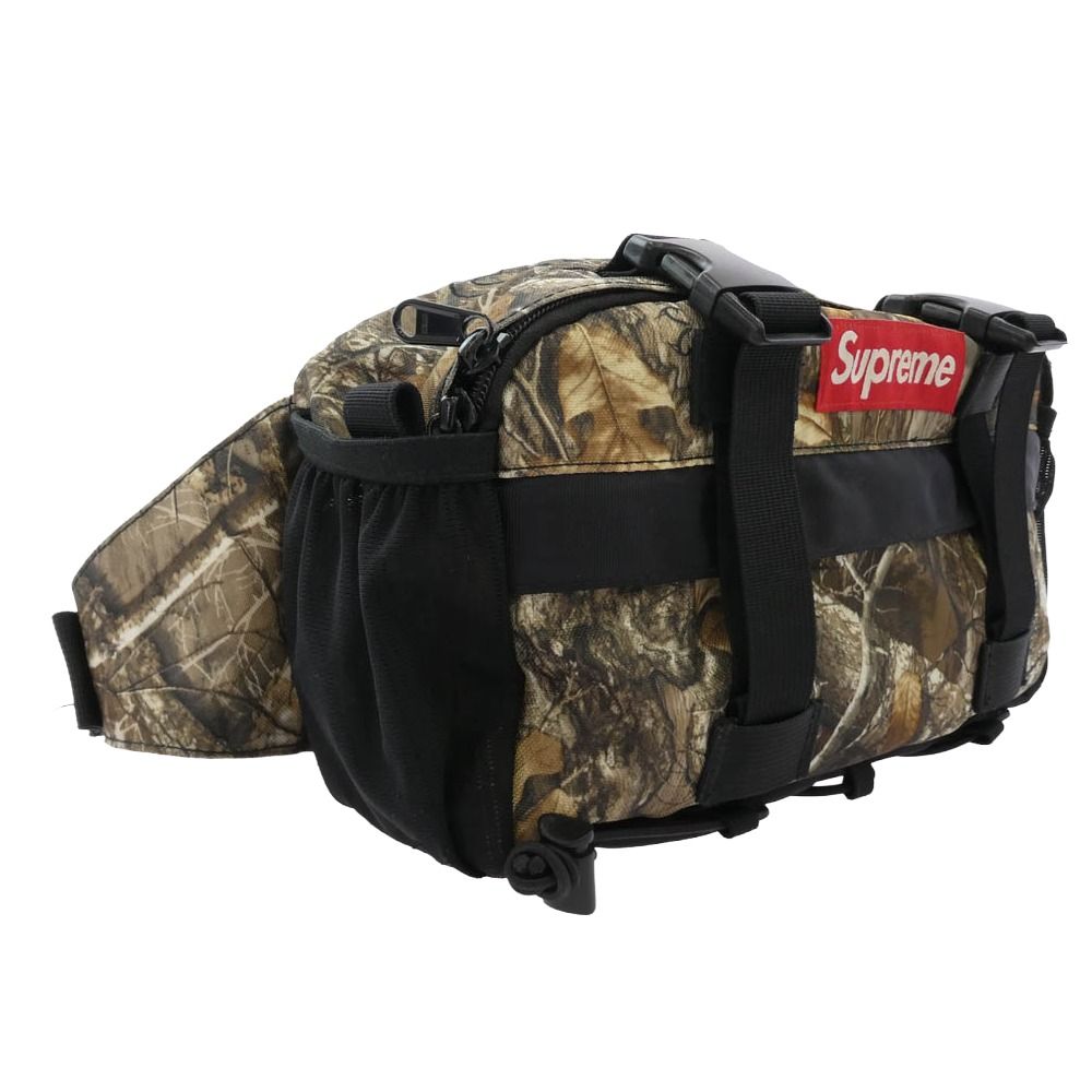 Supreme シュプリーム 19AW WAIST BAG REAL TREE CAMO ボックスロゴ