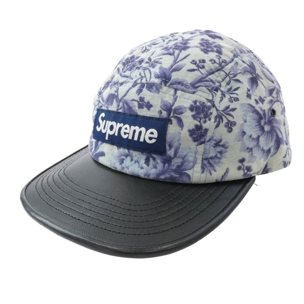 Supreme シュプリーム 12AW Liberty Pinwale Cord w/ Leather Visor