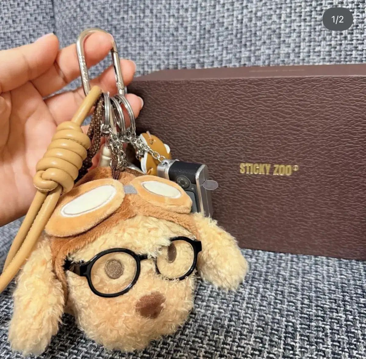 STICKY ZOO スティッキー・ズー キーホルダー プードル スタック