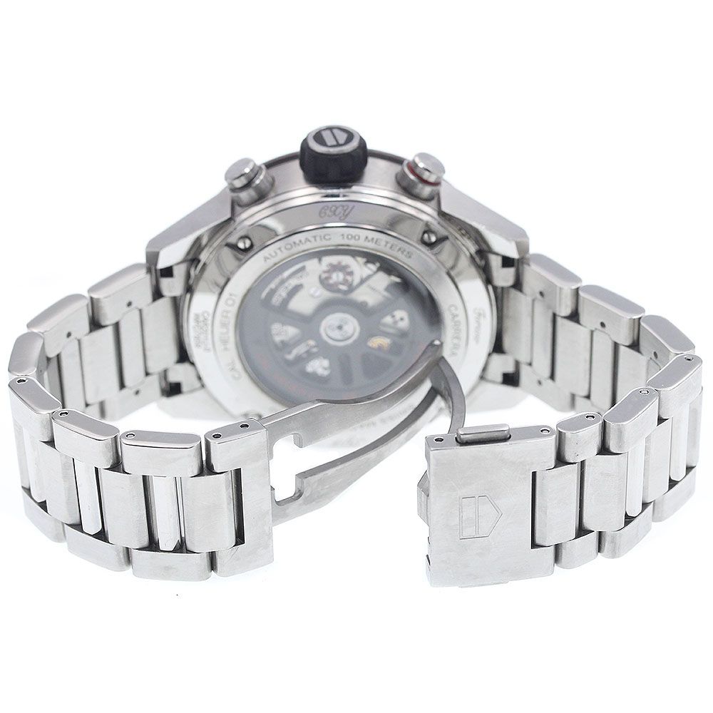 訳あり タグホイヤー TAG HEUER CAR201U-0 カレラ Cal.ホイヤー01 クロノグラフ 自動巻き メンズ _846815 訳あり タグホイヤー TAG HEUER CAR201U-0 カレラ Cal.ホイヤー01