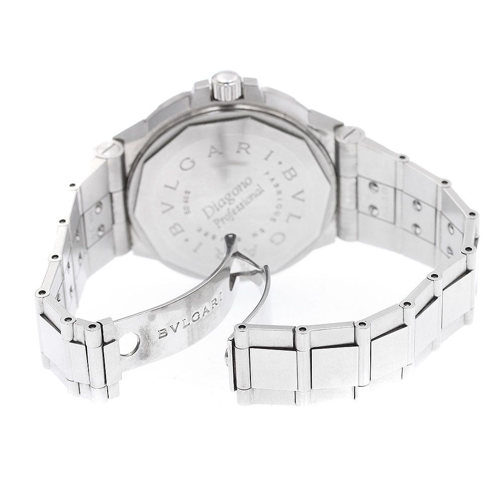 ブルガリ BVLGARI SD40S ディアゴノ スクーバ デイト 自動巻き メンズ