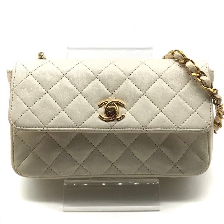 CHANEL シャネル ミニ マトラッセ ココマーク ターンロック チェーン
