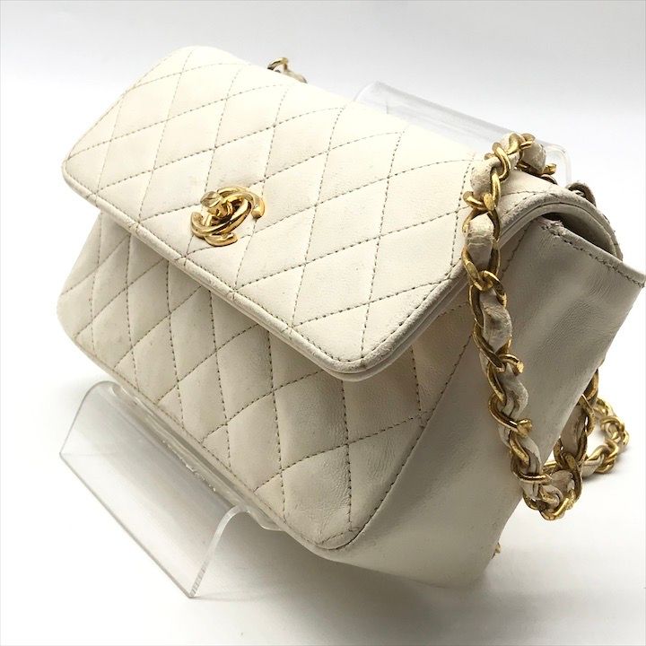 CHANEL シャネル ミニ マトラッセ ココマーク ターンロック チェーン