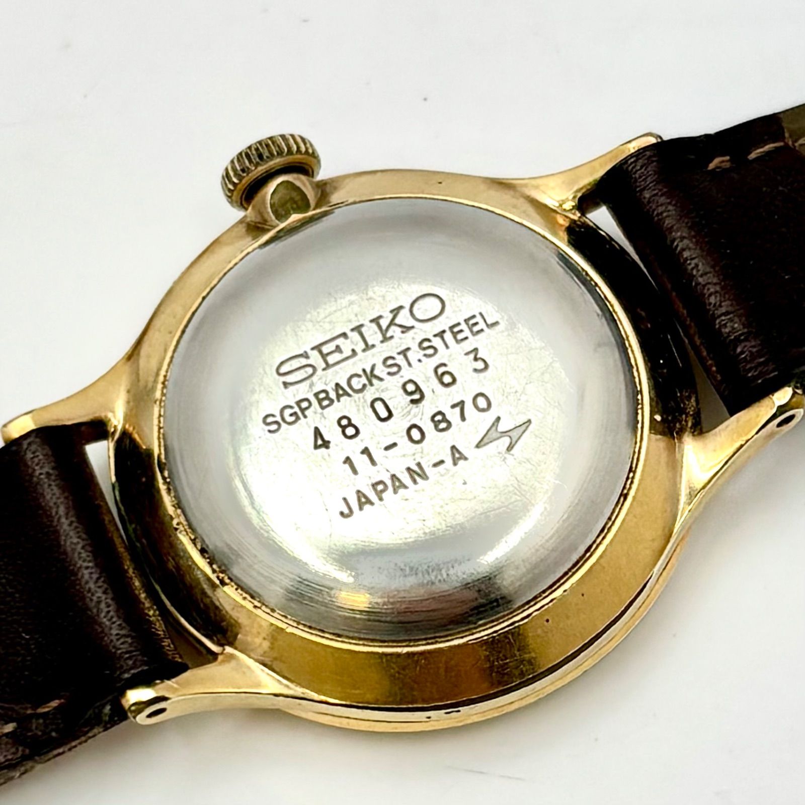 稼働】SEIKO セイコー Socie ソシエ 機械式 手巻き レディース 腕時計