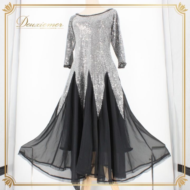 社交ダンス 衣装 スタンダード ドレス ワンピース レッスンウェア