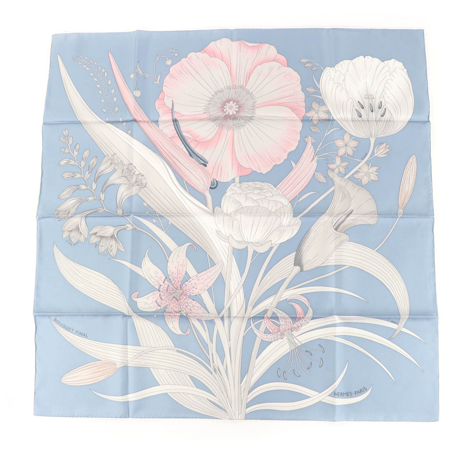 未使用品☆HERMES エルメス 2025年製 カレ90 BOUQUET FINAL ブーケ