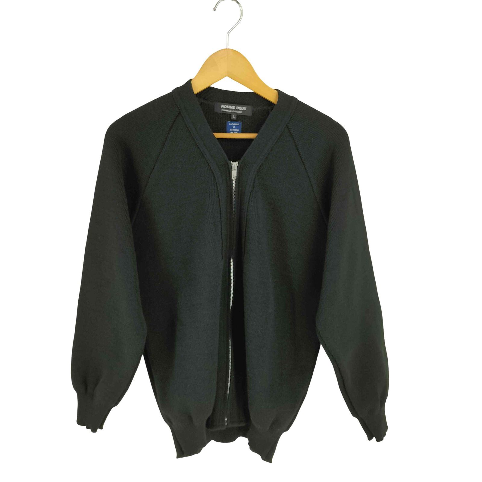 COMME des GARCONS HOMME DEUX ジップカーディガン S コムデギャルソンオムドゥ COMME des GARCONS HOMME DEUX ジップ