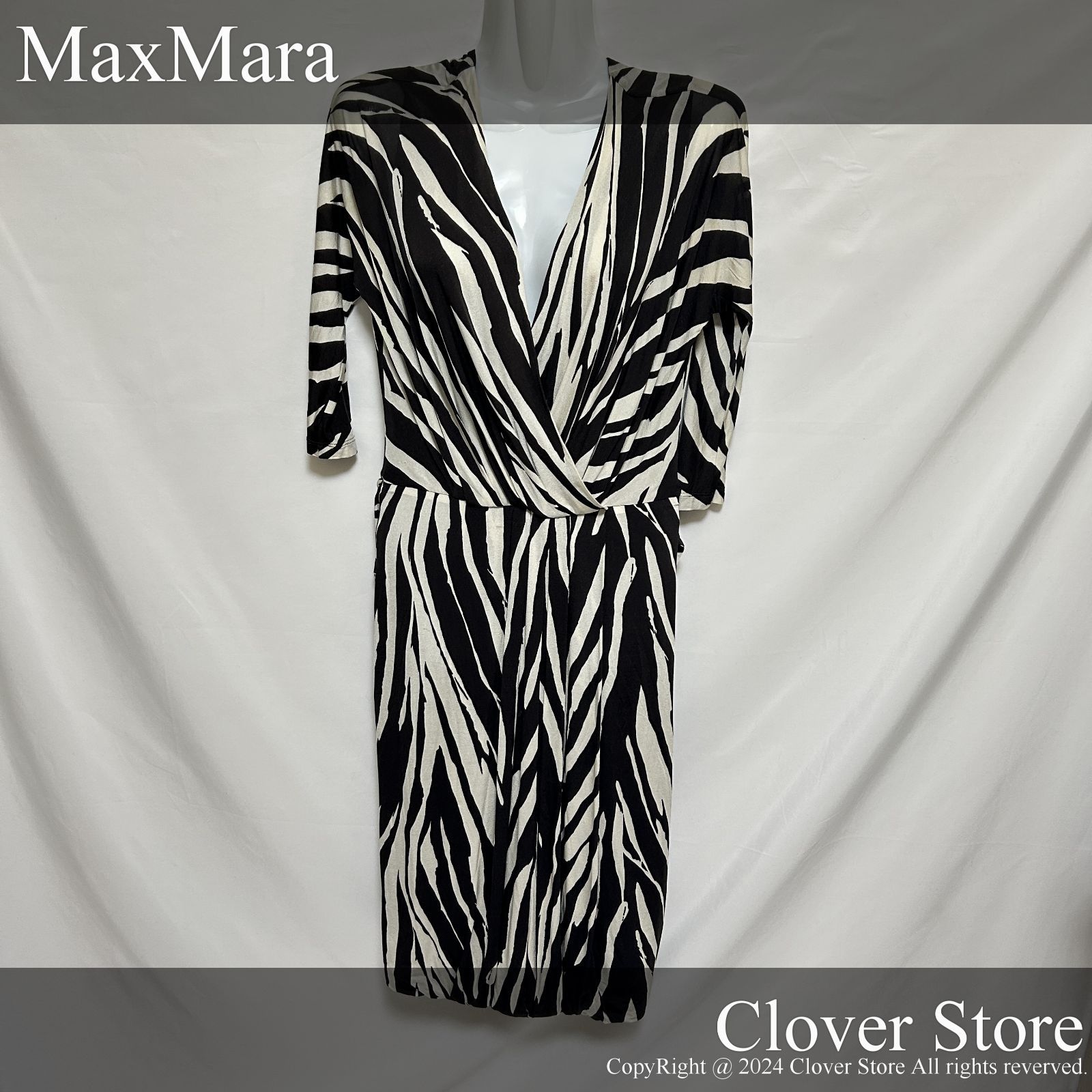 価格交渉お気軽にどうぞ！ 【極上美品Sランク】 Max Mara 白タグ