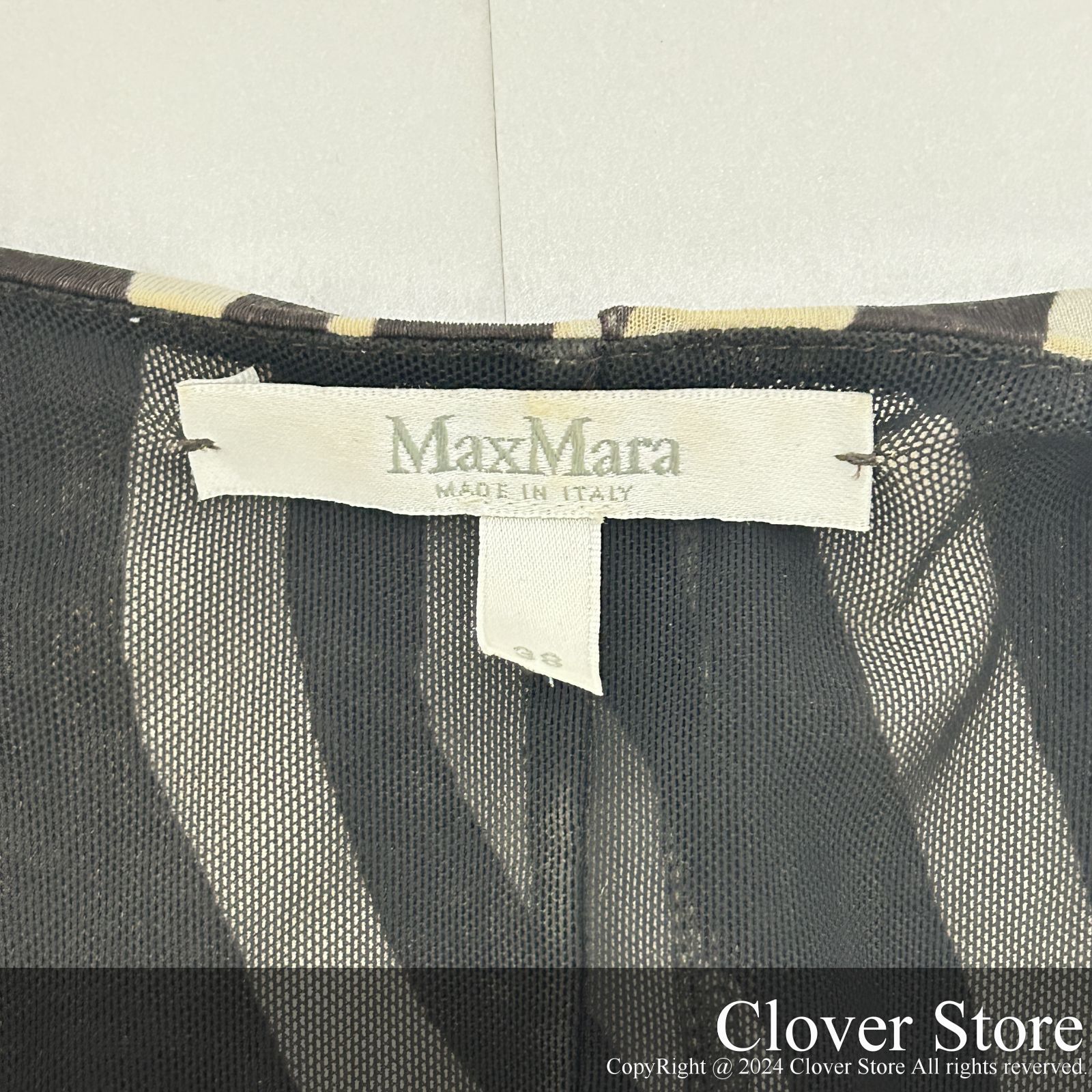 価格交渉お気軽にどうぞ！ 【極上美品Sランク】 Max Mara 白タグ