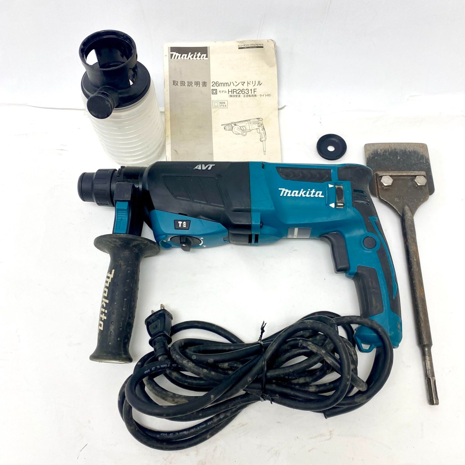 マキタ ハンマドリルAC 100 V式 26 mm ハツリ可 SDS HR 2631 F No 2376