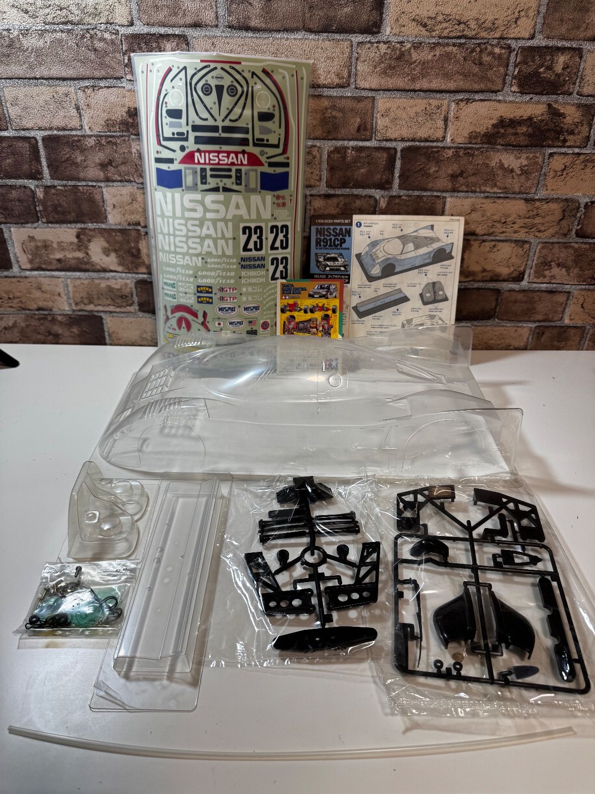 TAMIYA タミヤ 1/10 電動RCカー用 スペアボディ NISSAN R91CP 1992年