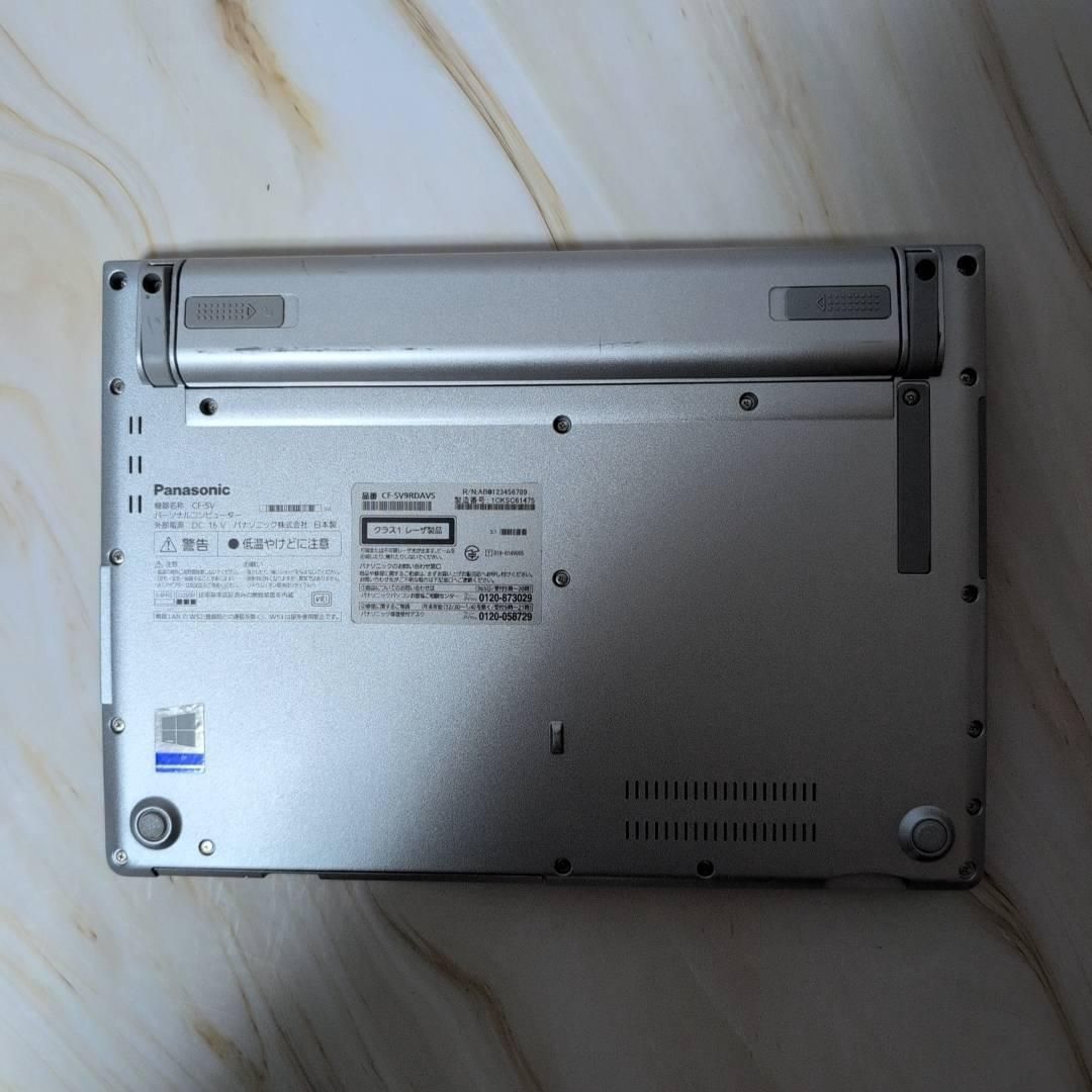 DVD付き】Panasonic レッツノートSV9 i5 8GB SSD256 Office付き 即納