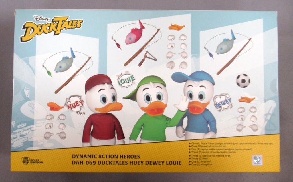 BEAST KINGDOM DINAMIC ACTION HEROES DUCKTALES
