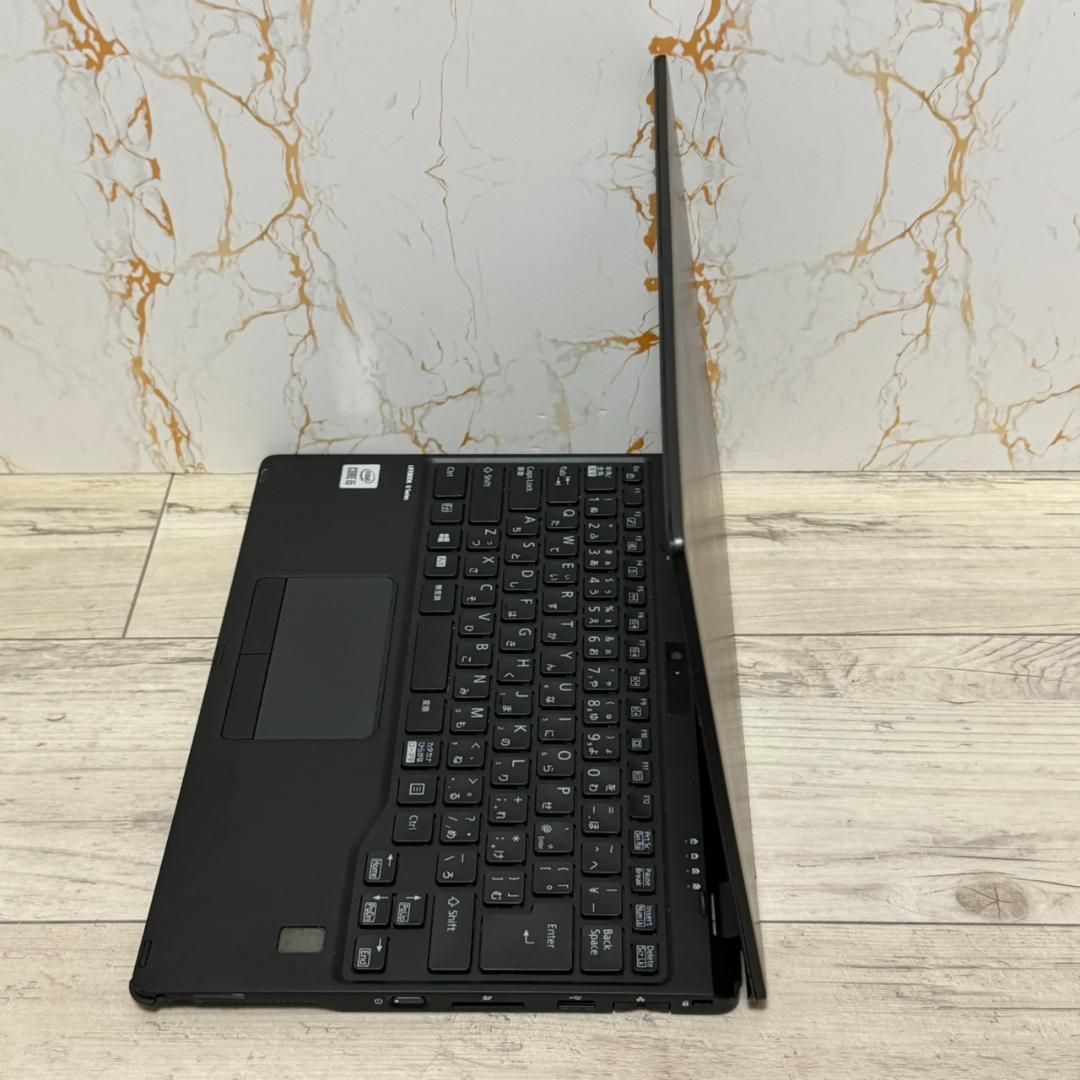 富士通 2in1PC 10世代i5/8GB/256GB office カメラ Office付き 即納 