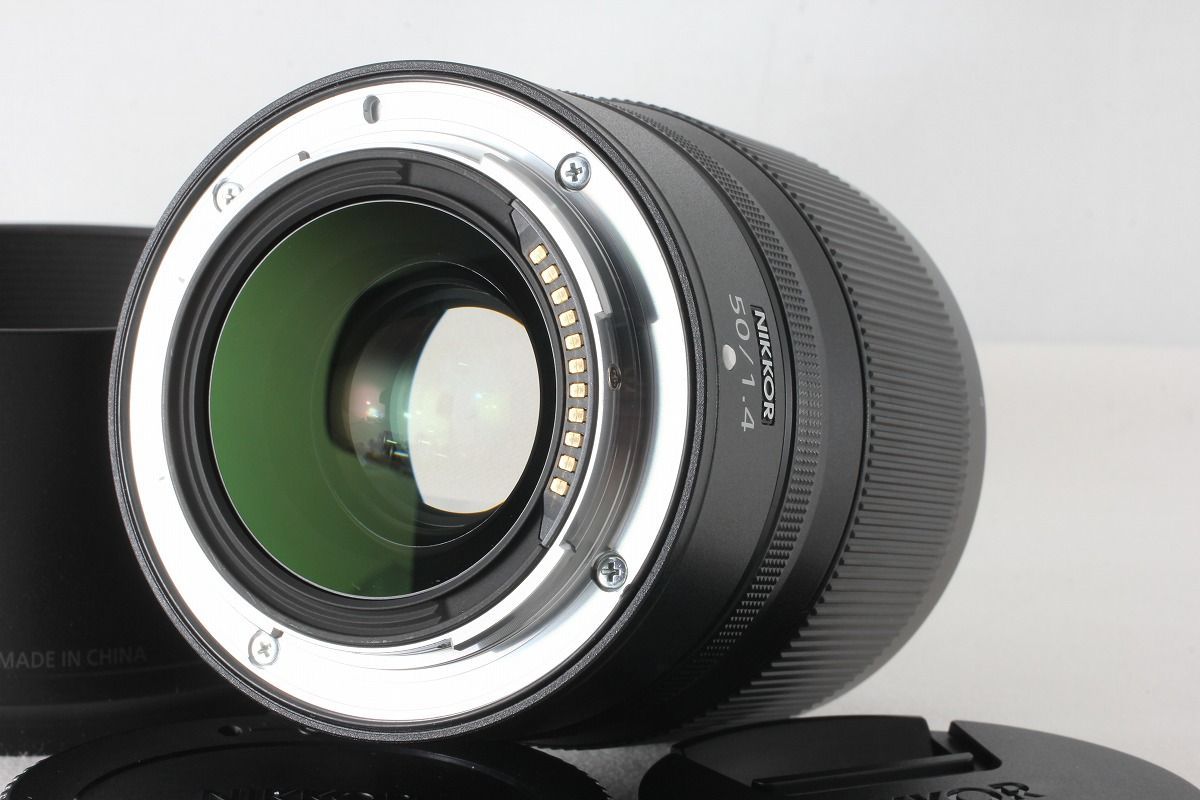 Nikon Nikkor 50mm f/1.4 レンズ 元箱付き ニコン Nikon NIKKOR Z 50mm F1.4 付属品満載 元箱 大口径標準レンズ