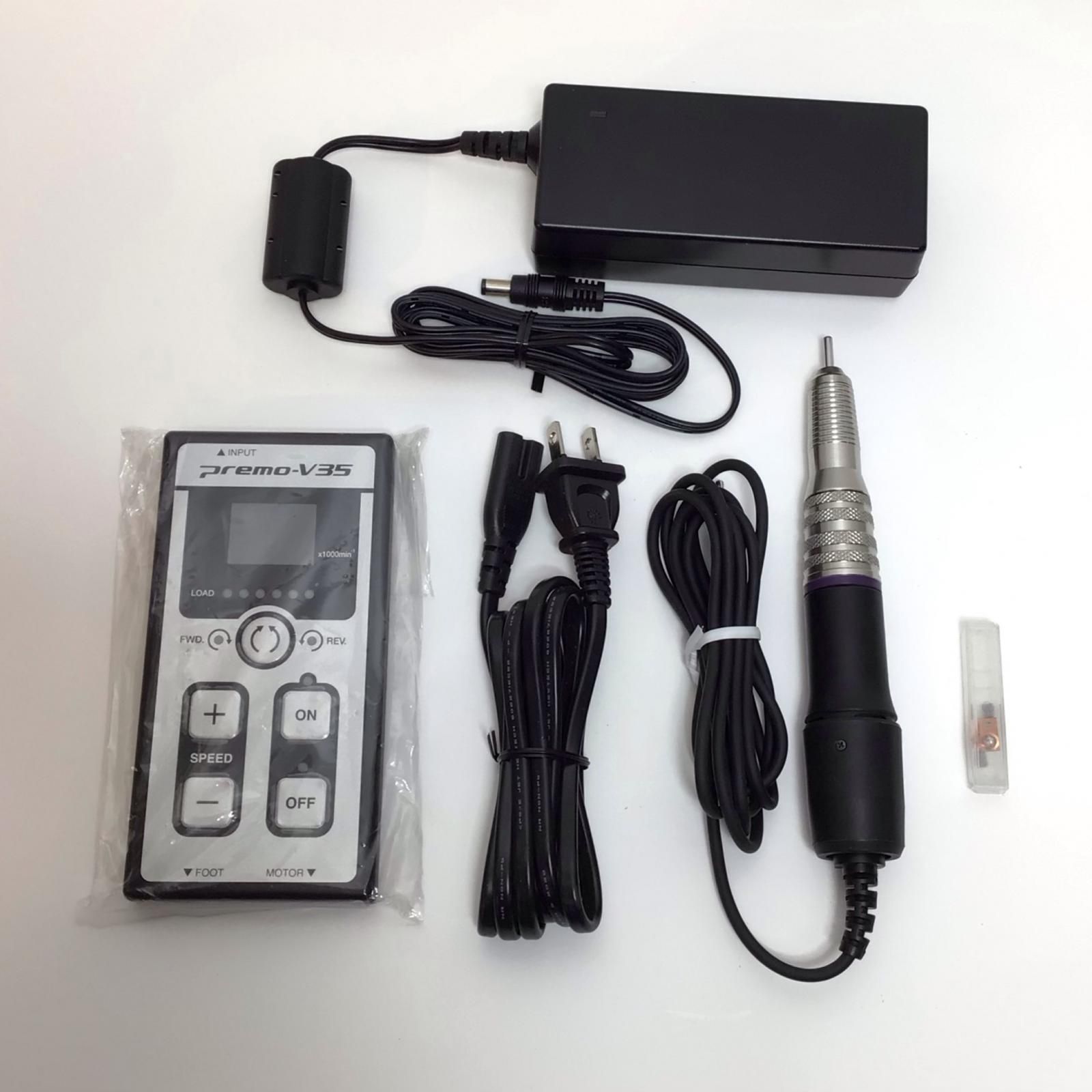 ΘΘミニター マイクログラインダー 程度A 電源コード コントローラ 付 コード式 100 v M 1093 使用感有 RPM 35 S