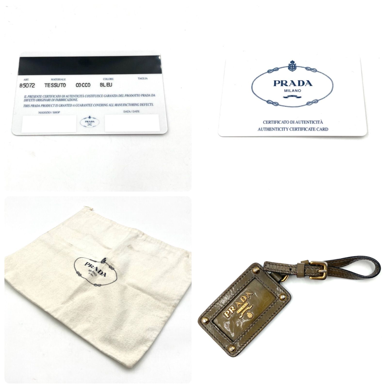 □稀少□PRADA プラダ テスートボンバー 2way トートバッグ ショルダー 