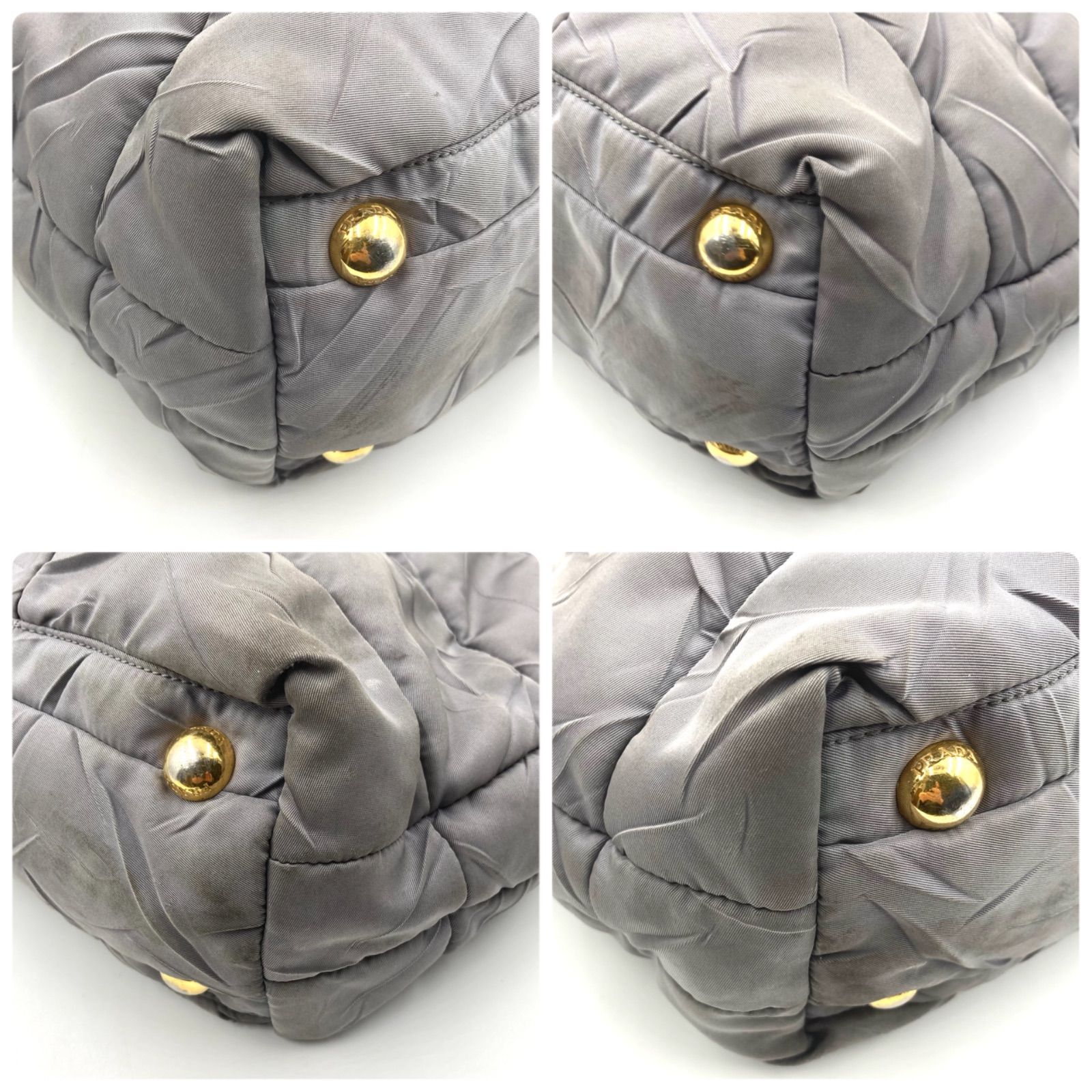 □稀少□PRADA プラダ テスートボンバー 2way トートバッグ ショルダー 