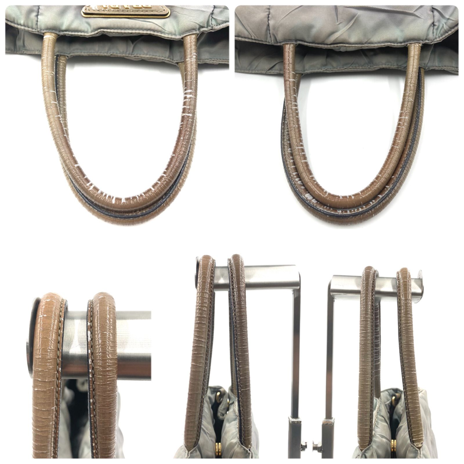 □稀少□PRADA プラダ テスートボンバー 2way トートバッグ ショルダー 