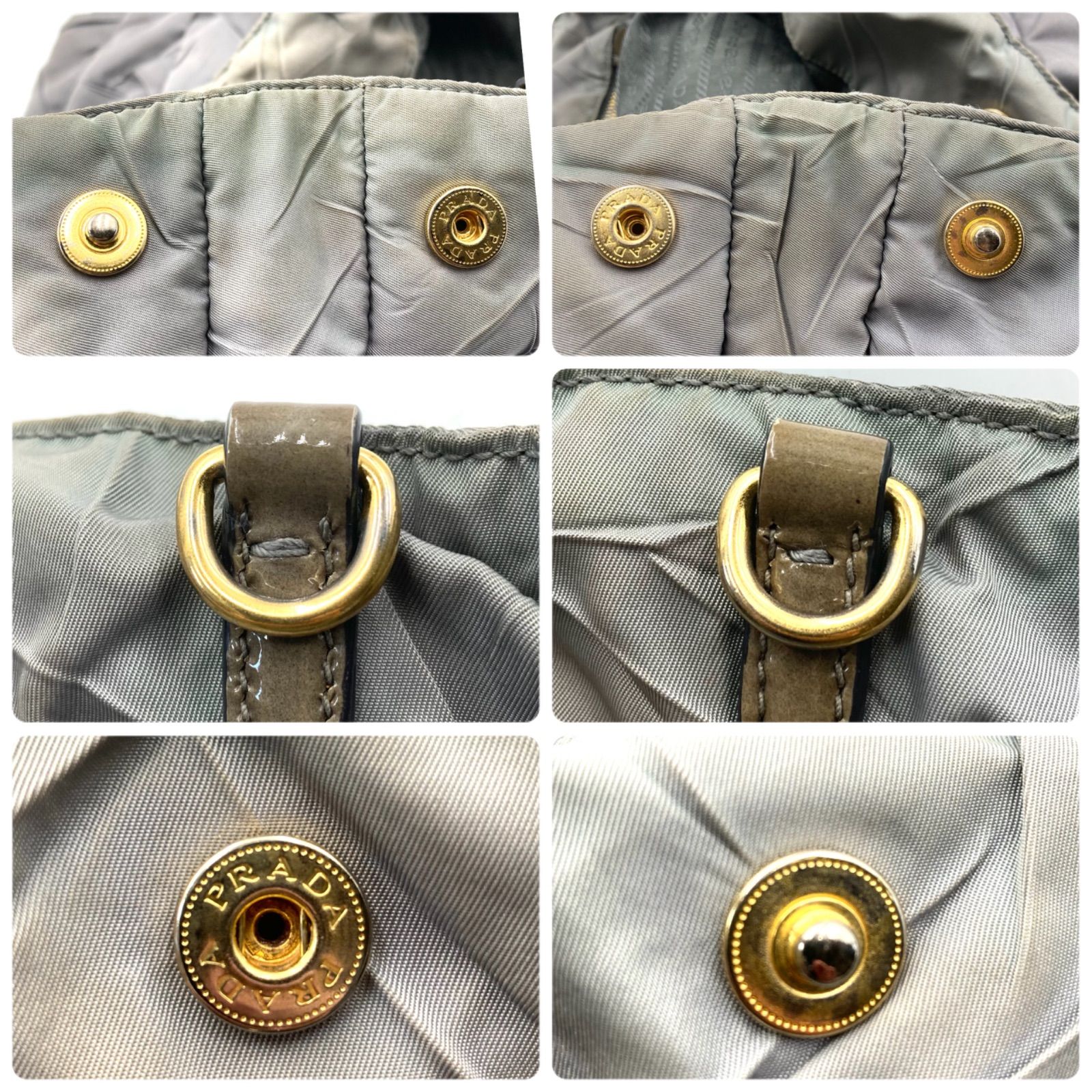 □稀少□PRADA プラダ テスートボンバー 2way トートバッグ ショルダー 