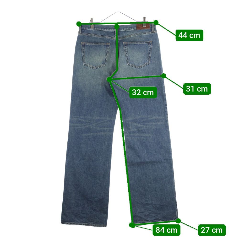 GUCCI (グッチ) 26SS By Demna Gvasalia Horsebit Detail Cotton Denim