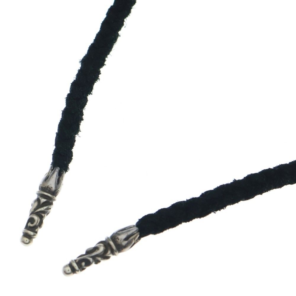 CHROME HEARTS (クロムハーツ) LEATHER BRAID スクロールレザー