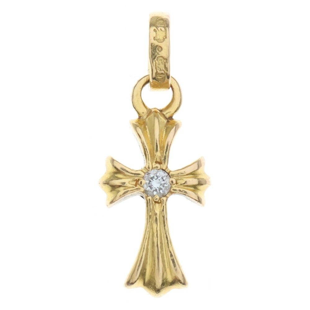 CHROME HEARTS (クロムハーツ) 22K CRS BBYFAT DIA ベイビーファット