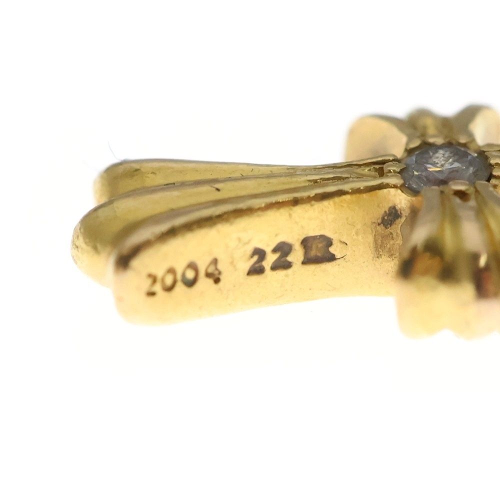 CHROME HEARTS (クロムハーツ) 22K CRS BBYFAT DIA ベイビーファット