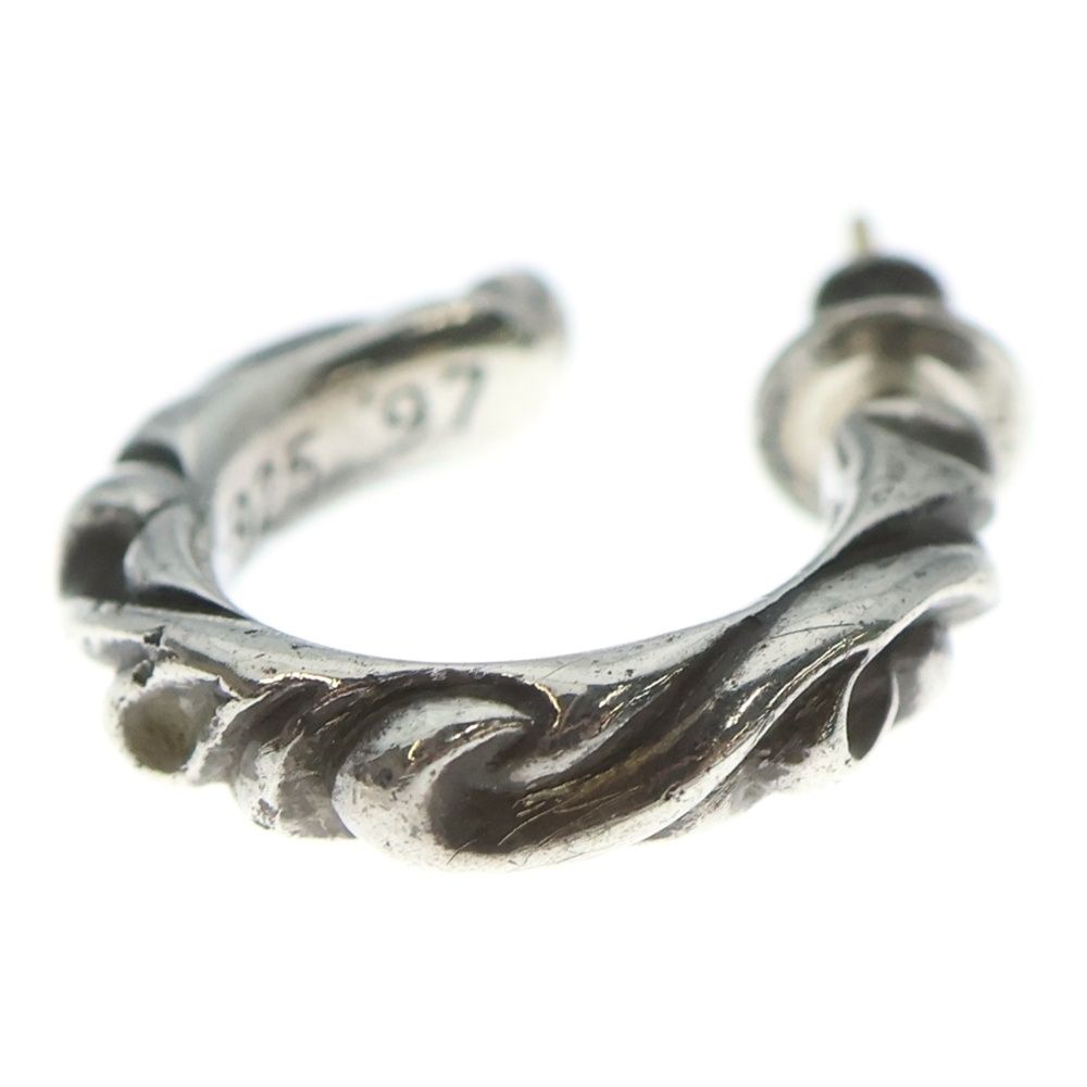 CHROME HEARTS (クロムハーツ) HOOP SCROOL スクロール フープピアス