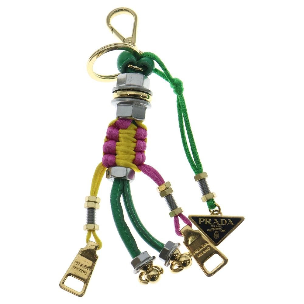 PRADA (プラダ) ポップストリング バッグチャーム キーホルダー マルチ