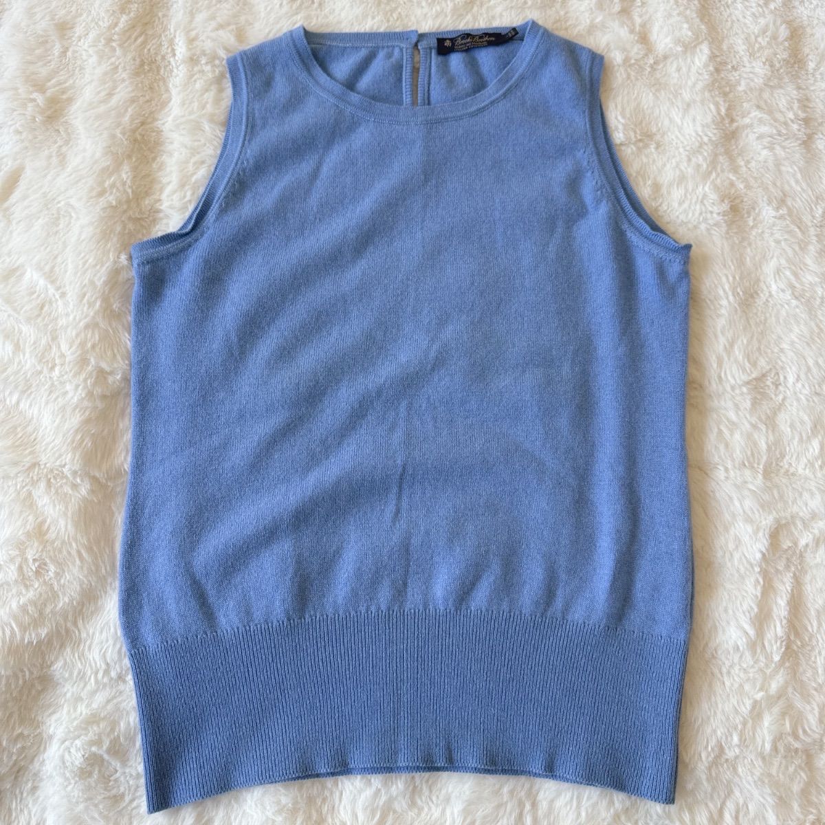 Brooks Brothers ブルックスブラザーズ カシミヤ100％ ノースリーブ